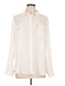 Investments 100% Polyester Ivory Long Sleeve Blouse Size L - photo 1