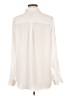 Investments 100% Polyester Ivory Long Sleeve Blouse Size L - photo 2