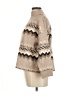 Cliche Chevron-herringbone Tan Turtleneck Sweater Size M - photo 5
