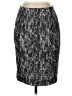 Escada Chevron-herringbone Gray Formal Skirt Size EU 34 / US 4 - photo 1