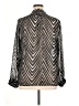 DressBarn 100% Polyester Chevron-herringbone Silver Long Sleeve Blouse Size XL - photo 2