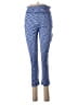 J.Crew Factory Store Chevron-herringbone Blue Active Pants Size M - photo 1