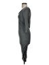 Express Solid Gray Casual Dress Size S - photo 5