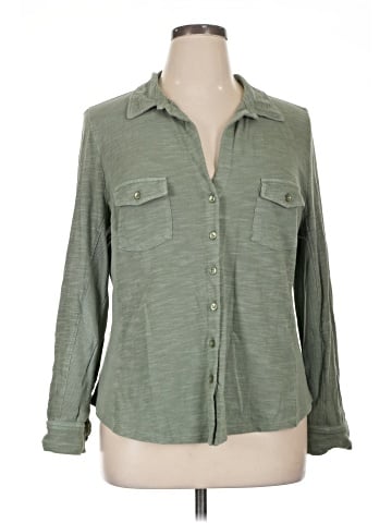 Caslon Long Sleeve Button-Down Shirt (view 1)