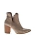 Steve Madden Gray Tan Ankle Boots Size 8 1/2 - photo 1