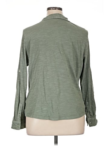 Caslon Long Sleeve Button-Down Shirt (view 2)