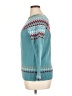 Unbranded 100% Polyester Teal Pullover Sweater Size XL - photo 5