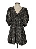 Millibon 100% Rayon Black 3/4 Sleeve Blouse Size S - photo 2