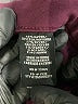 Dictionary Solid Burgundy Casual Pants Size 14 - photo 5