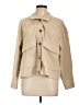 Avec Les Filles 100% Polyester Solid Tan Jacket Size L - photo 1