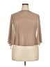 Alex Evenings Tan 3/4 Sleeve Top Size 20W - photo 1