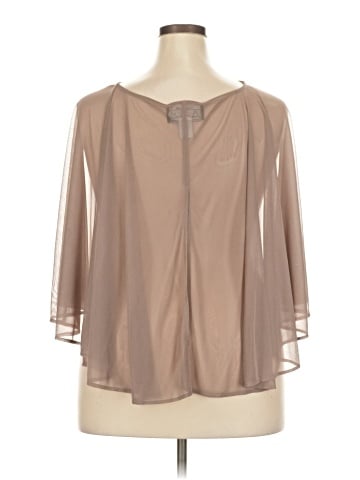 Alex Evenings 3/4 Sleeve Top (view 2)