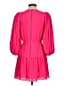 Alice + Olivia 100% Polyester Solid Pink Casual Dress Size 2 - photo 2