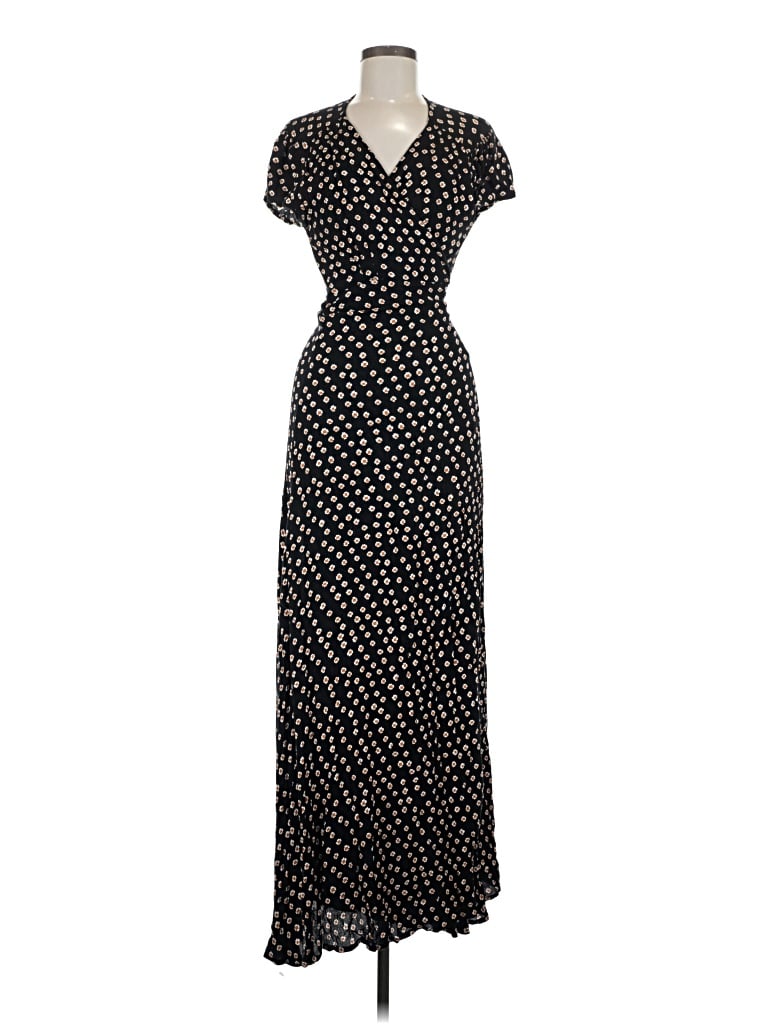 Pre-owned Amuse Society Casual Dress In Black