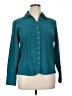 DressBarn 100% Polyester Teal Long Sleeve Blouse Size XL - photo 1
