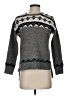 Ann Taylor LOFT Chevron-herringbone Gray Pullover Sweater Size XS - photo 1