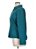 DressBarn 100% Polyester Teal Long Sleeve Blouse Size XL - photo 5