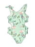 Reel Legends Tropical Green Leotard Size 2T - photo 2
