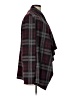 BB Dakota Plaid Burgundy Cardigan Size L - photo 4