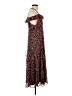 Likely 100% Polyester Floral Brown Casual Dress Size 4 - photo 4