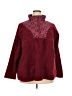 Vera Bradley 100% Polyester Burgundy Pullover Sweater Size 2X - photo 1