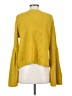 Audrey 3+1 100% Acrylic Yellow Pullover Sweater Size S - photo 2
