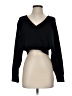Shein 100% Acrylic Black Cardigan Size 4 - photo 1