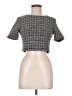 Lucca Couture 100% Polyester Tweed Gray Jacket Size M - photo 1