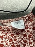 Zara Brown Red Long Sleeve Blouse Size 13 - 14 - photo 4