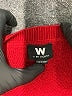 W by Worth Red Wool Cardigan Size M - photo 7