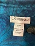 Catherines 100% Polyester Paisley Teal Long Sleeve Blouse Size 1X (petite) - photo 7
