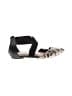 Rampage Animal Print Black Tan Flats Size 8 - photo 1