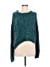 Charlotte Russe 100% Polyester Teal Pullover Sweater Size M - photo 1