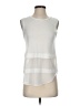 MICHAEL Michael Kors White Sleeveless Blouse Size S - photo 1