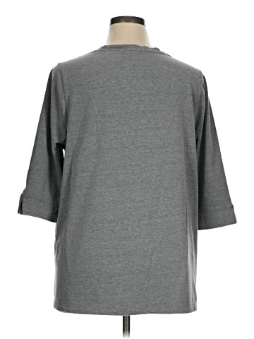 Liz & Me 3/4 Sleeve Top (view 2)