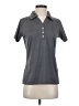 Pebble Beach Gray Short Sleeve Top Size S - photo 1