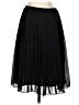 J.Crew 100% Polyester Solid Black Formal Skirt Size 2 - photo 1