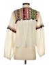 Saylor Ivory Long Sleeve Blouse Size S - photo 2