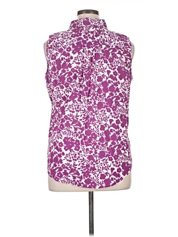 St. John's Bay Sleeveless Button-Down Shirt (view 2)