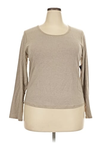 Jones New York Collection 3/4 Sleeve T-Shirt (view 1)