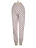 Unbranded Checkered-gingham Pink Casual Pants Size XS - photo 2