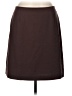 B. Moss Solid Brown Casual Skirt Size M (estimated) - photo 1