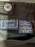 Laura Scott Solid Black Formal Skirt Size 12 - photo 4