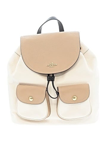 Coach Factory Leather Backpack (view 1)