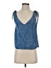 Cotton On 100% Lyocell Blue Sleeveless Blouse Size S - photo 1