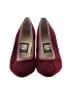 Nina Burgundy Heels Size 6 - photo 2
