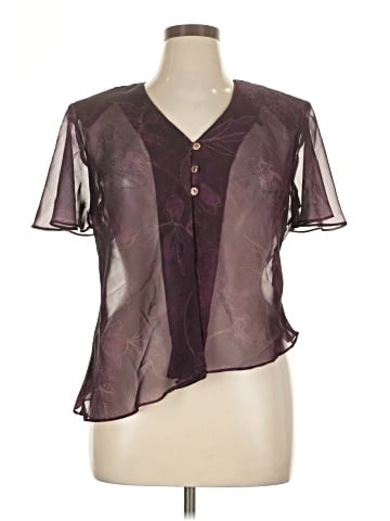 R&M Richards Short Sleeve Blouse (view 1)