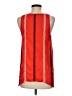 THML 100% Polyester Orange Sleeveless Blouse Size M - photo 2