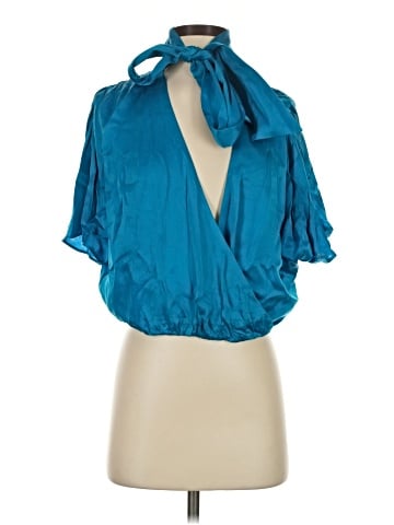Alice + Olivia Short Sleeve Blouse (view 1)
