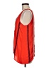 THML 100% Polyester Orange Sleeveless Blouse Size M - photo 5